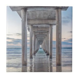 La Jolla, Scripps Pier Tegeltje