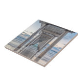 La Jolla, Scripps Pier Tegeltje (Zijkant)