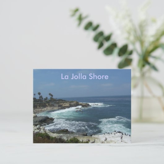 La Jolla Shore Briefkaart (Staand voorkant)