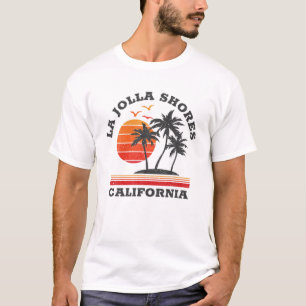 La Jolla Shores California Retro Souvenir Gift T-shirt