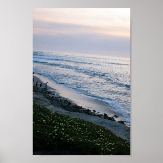 La Jolla Sunset Poster (Voorkant)