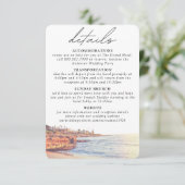 La Jolla Trouwdetails Behuizing Kaart (Staand voorkant)