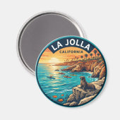 La Jolla VS Magneet (Voorkant / Achterkant)