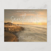 La Jolla Wedding Save the Date Briefkaart (Voorkant)