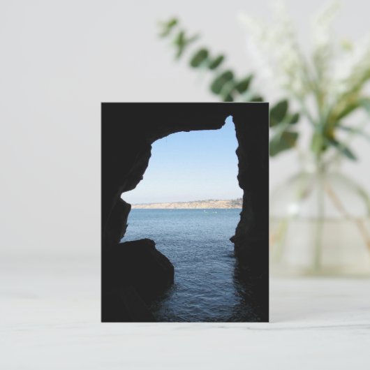 La Jolla Zee Cave Briefkaart (Staand voorkant)