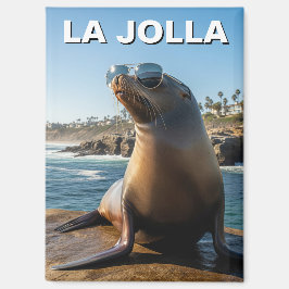 La Jolla Zee Lion Californië Reizen Magneet