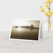 La Jolla Ziekenhuizen Beach Surfers Reflectie Kaart (Gele Bloem)