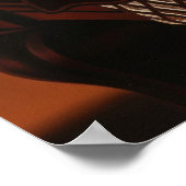 LA JOUSE DE BILLARD (De biljartspeler) Poster (Hoek)