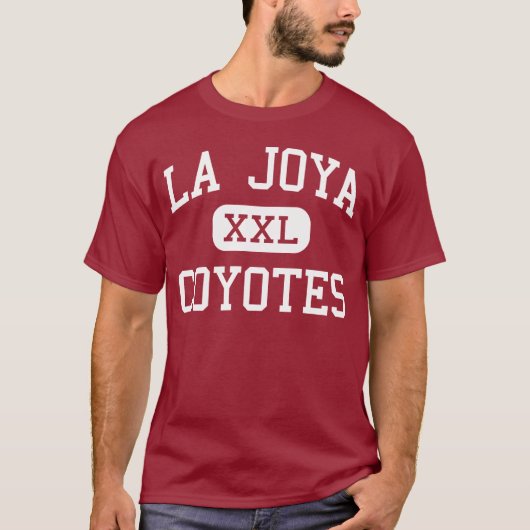 La Joya - Coyotes - High School - La Joya Texas T-shirt (Voorkant)