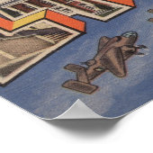La Junta, Colorado - Large Letter Scenes 2 Poster (Hoek)