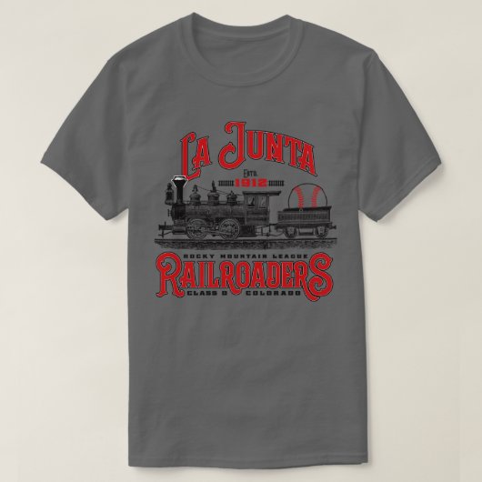 La Junta Railroaders T-shirt (Design voorkant)