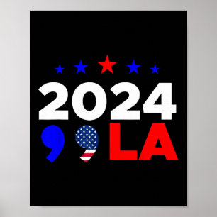 La Kamala Harris 2024 Verkiezing President  Poster