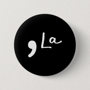 La Kamala Harris Funny Democraat Steun 2020 Biden Ronde Button 5,7 Cm