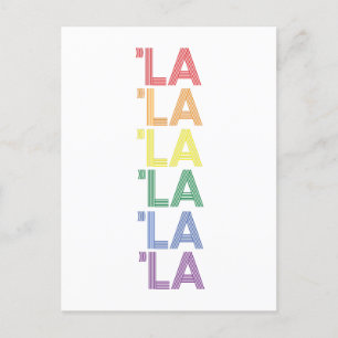 La Kamala Harris LGBTQ Amerikaanse verkiezing Briefkaart