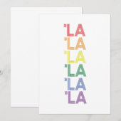 La Kamala Harris LGBTQ Amerikaanse verkiezing  Kaart (Voorkant / Achterkant)