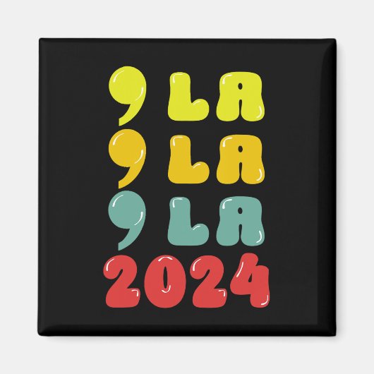 La - Kamala Harris Magneet (Voorkant)