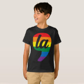 La Kamala Harris Pride Rainbow T-shirt (Voorkant volledig)