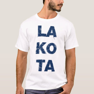 LA KO TA Navy T-shirt