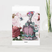 La kooi aux oiseaux (de kooi van de Vogel) Kaart (Achterkant)