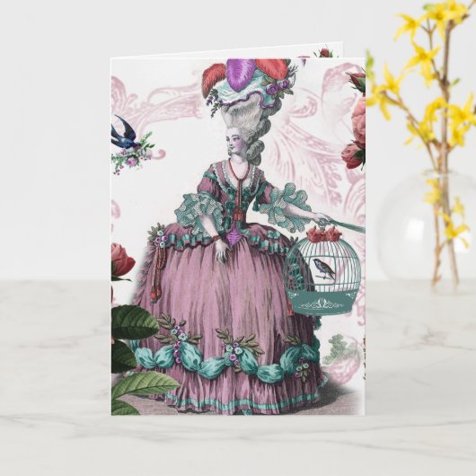 La kooi aux oiseaux (de kooi van de Vogel) Kaart (Gele Bloem)