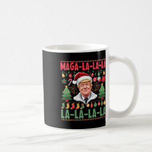 La La Donald Trump Potus 47 Lelijke Kerst 1 Koffiemok
