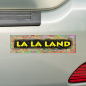 La La La Bumpersticker (Op auto)