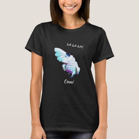 La la la Onni cockatoo T-shirt (Voorkant)