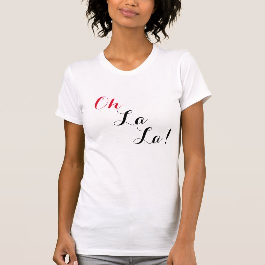 La La La! T-Shirt voor vrouwen (Voorkant)