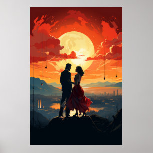  La La Land Film Poster - Classic Hollywoo