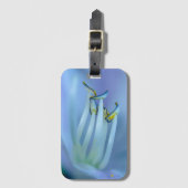 La La Land Magical Close-up Bloemenfotografie Kuns Bagagelabel (Voorkant (verticaal))