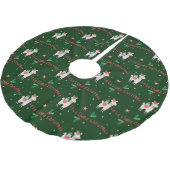 La La Llama Kerstmis Kerstboom Rok (Gekanteld)