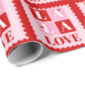 La La Love Valentijnsdag Cadeaupapier (Rol Hoek)