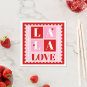 La La Love Valentijnsdag Servet (Insitu)
