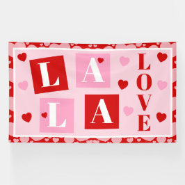 La La Love Valentine’s Day Party Spandoek