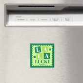 La La Lucky St. Patrick’s Day Personalized  Magneet (Insitu (Vaatwasser))