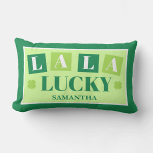 La La Lucky St. Patrick's Dag Buitenkussen