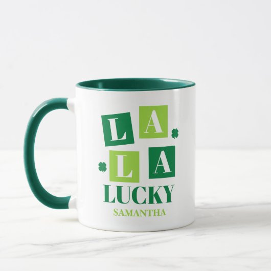 La La Lucky St. Patrick's Dag Mok (Links)