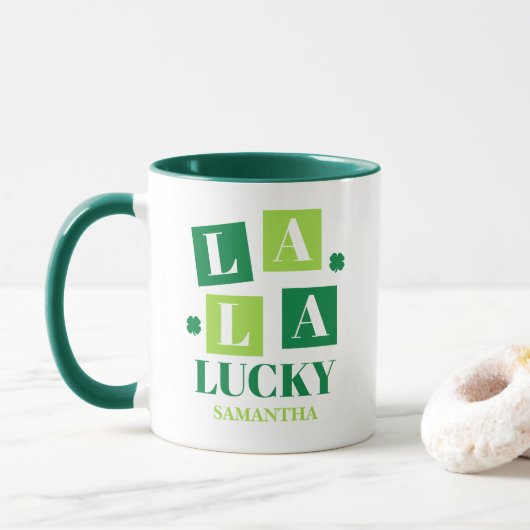La La Lucky St. Patrick's Dag Mok (Met donut)