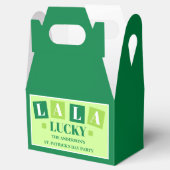 La La Lucky St. Patrick's Day-feest Bedankdoosjes (Geopend)