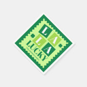 La La Lucky St. Patrick's Day-feest Servet (Hoek)