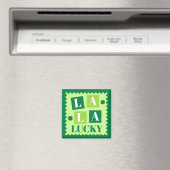 La La Lucky St. Patrick's Day Magneet (Insitu (Vaatwasser))
