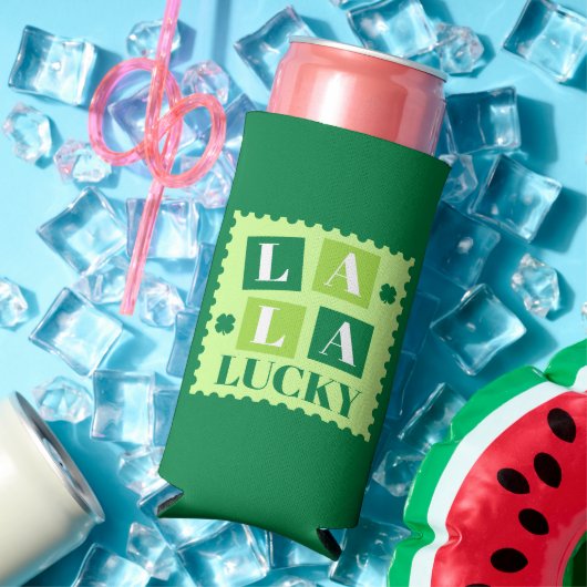 La La Lucky St. Patrick's Day Seltzer Blikjeskoeler (Insitu Zomer)