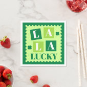 La La Lucky St. Patrick's Day Servet (Insitu)