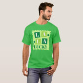 La La Lucky St. Patrick's Day T-shirt (Voorkant volledig)