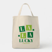 La La Lucky St. Patrick's Day Tote Bag (Achterkant)