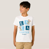 La La Pasen Cute Bunny Kids T-Shirt (Voorkant volledig)