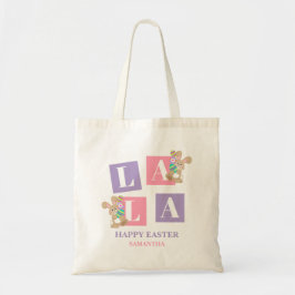 La La Pasen Konijn Eierenjacht Tote Bag