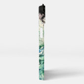 La Laguna schilderij blauw blauwgroen wit zwart iPhone Hoesje (Rechterkant)