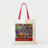 la lala lalaaaa... tote bag (Voorkant)
