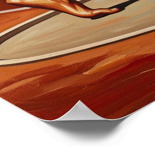 LA LANCEUSE DE DISQUE (de discuswerper) Poster (Hoek)